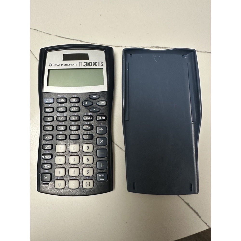 Texas Instruments TI-30XIIS Scientific Calculator Tested Works Excellent Cond.